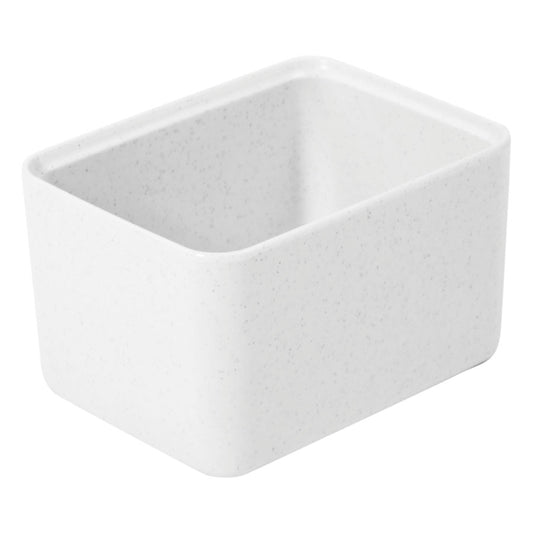 Dalebrook Kata Melamine White Rectangular Crock 175x130x100mm 1.5 Litre