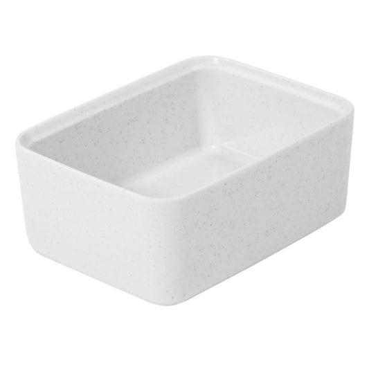 Dalebrook Kata Melamine White Rectangular Crock 175x130x70mm 850ml