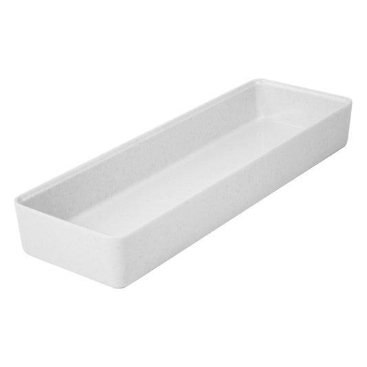 Dalebrook Kata Melamine White Rectangular Crock 520x175x70mm 4.2 Litre