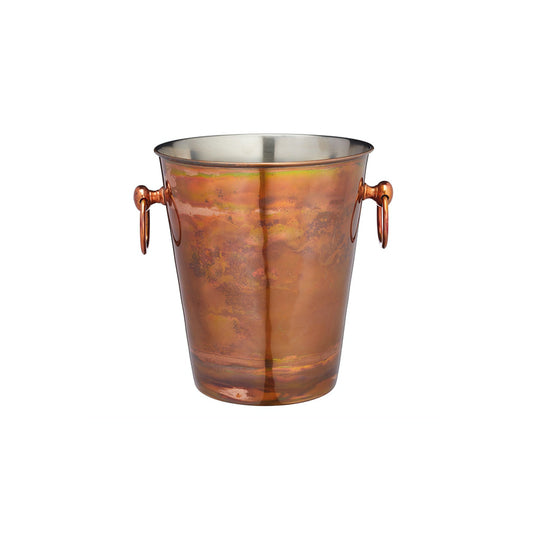 BarCraft Stainless Steel Copper Finish Sparkling Wine Bucket 24x20.5x22.8cm