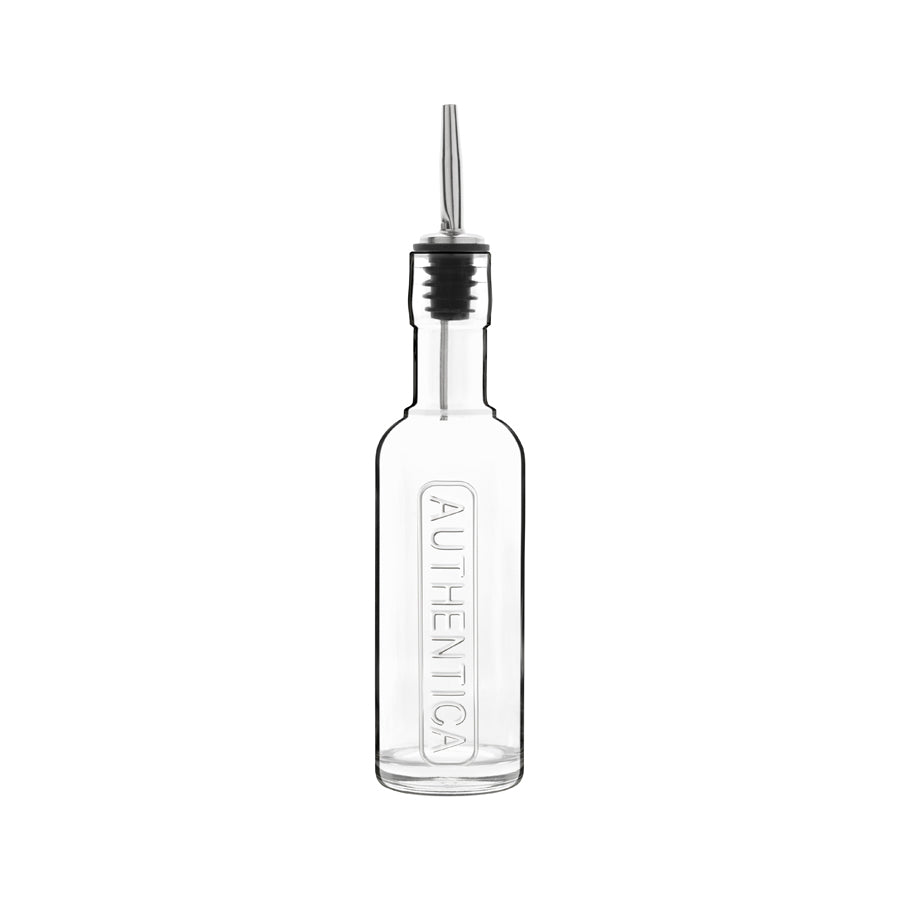 Luigi Bormioli Bitter Glass Bottle & Pourer 8.75oz 25cl