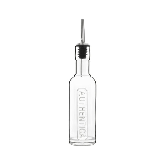 Luigi Bormioli Bitter Glass Bottle & Pourer 8.75oz 25cl