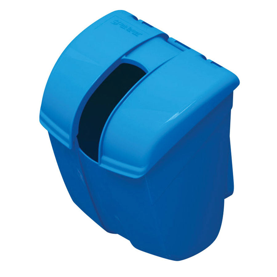 San Jamar Saf-T-Ice Scoop Blue Caddy 86oz