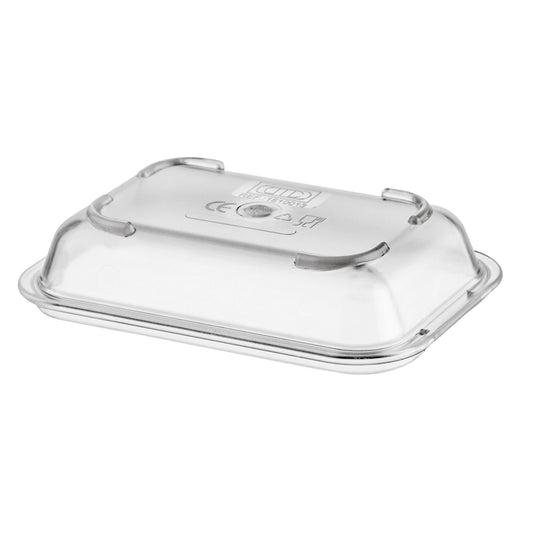 Harfield Polycarbonate Clear Rectangular Lid For DK022 13.9x9.6x2.4cm