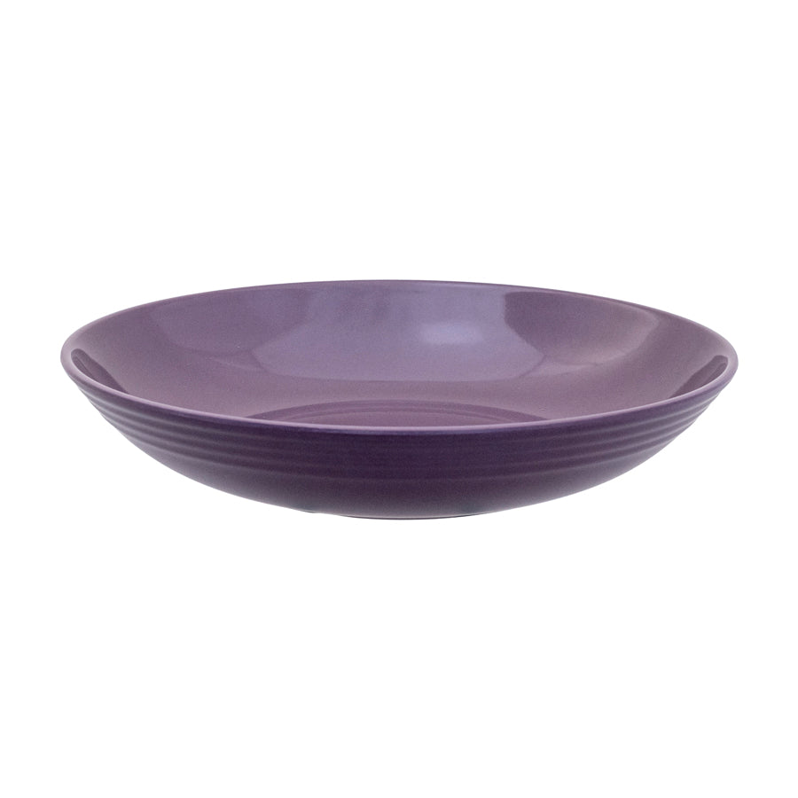 Mirage Savanna Melamine Purple Round Buffet Bowl 33cm