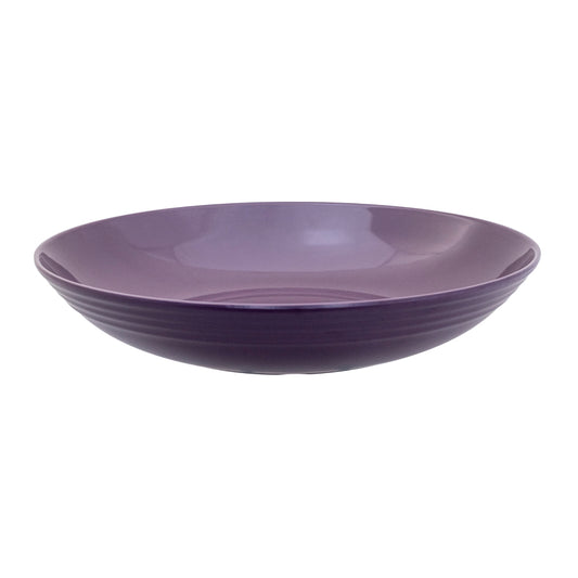 Mirage Savanna Melamine Purple Round Buffet Bowl 44cm