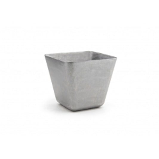 Front of the House Mod Antique Stainless Steel Square Tall Bowl 3.75x3.5 Inch 19oz Pack of 12