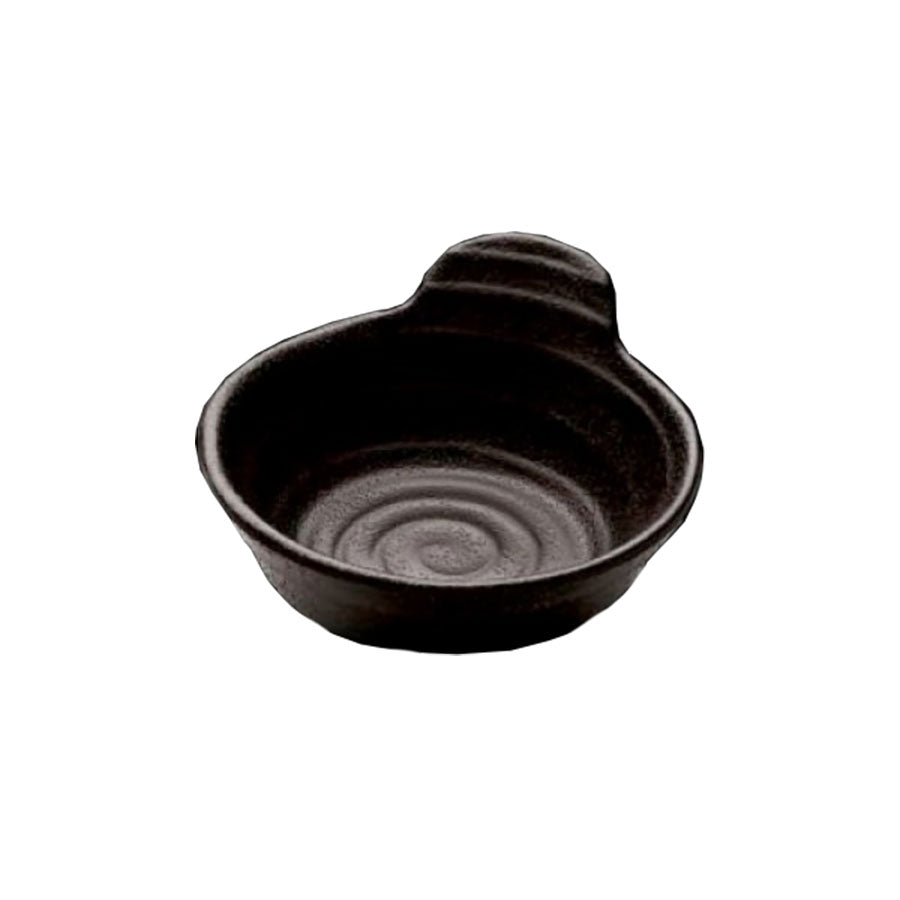 Steelite Zen Melamine Black Sauce Bowl 11.5x5.7cm 18cl Pack of 6