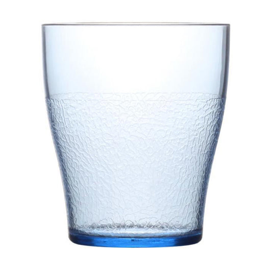 Harfield Copolyester Translucent Blue Textured Tumbler 28cl