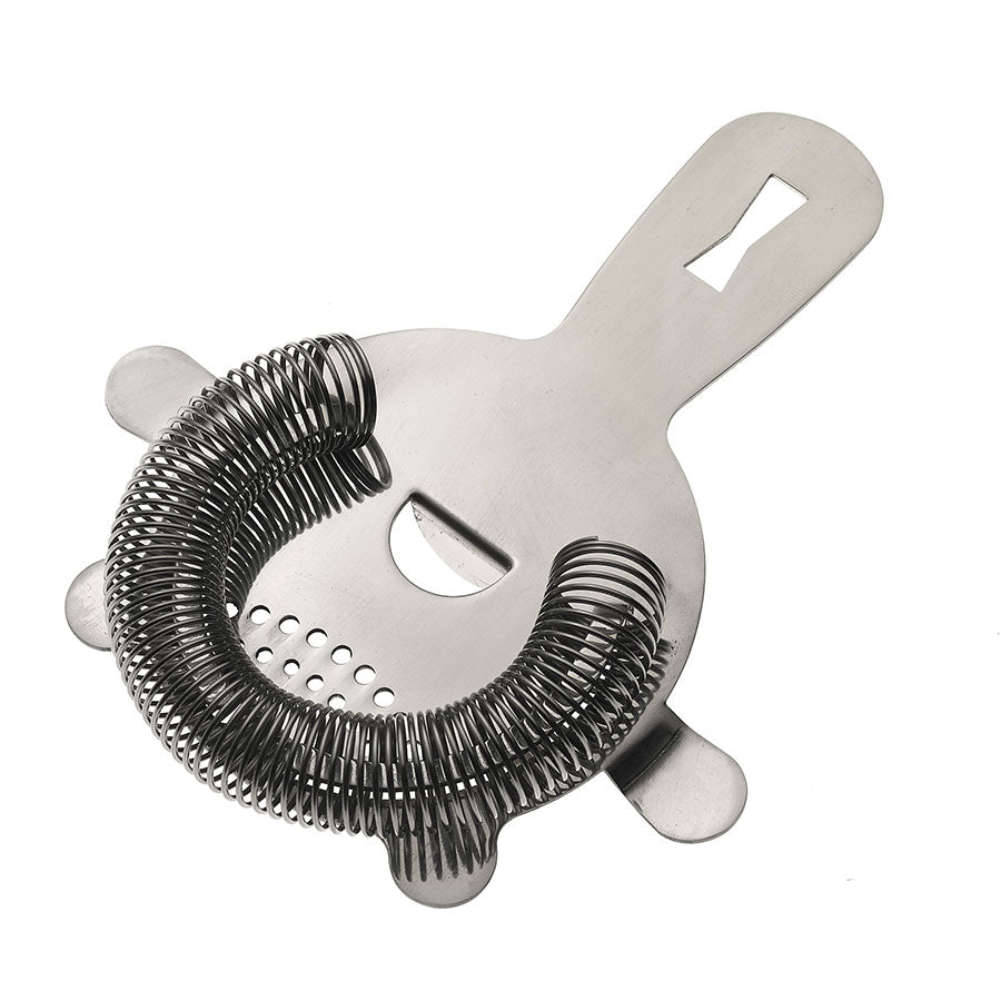 Barfly Heavy-Duty 4 Prong Stainless Steel Spring Bar Strainer