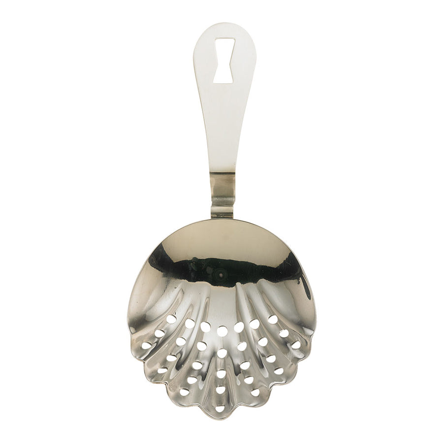 Barfly Scalloped Julep Stainless Steel Strainer