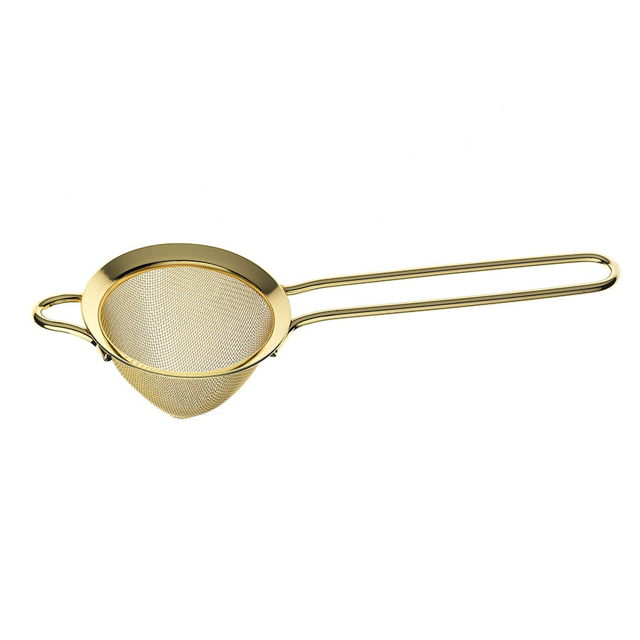 Barfly Fine Mesh Gold Plated Strainer