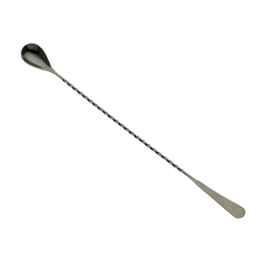 Barfly Japanese Style Gun Metal Black Bar Spoon 33.5cm