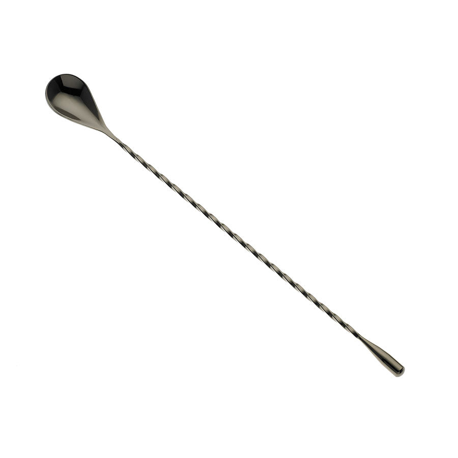 Barfly Classic Bar Gun Metal Black Spoon 30cm