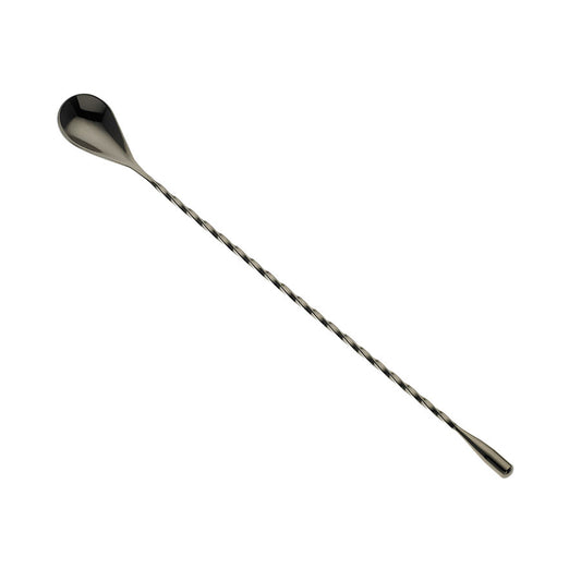 Barfly Classic Bar Gun Metal Black Spoon 30cm