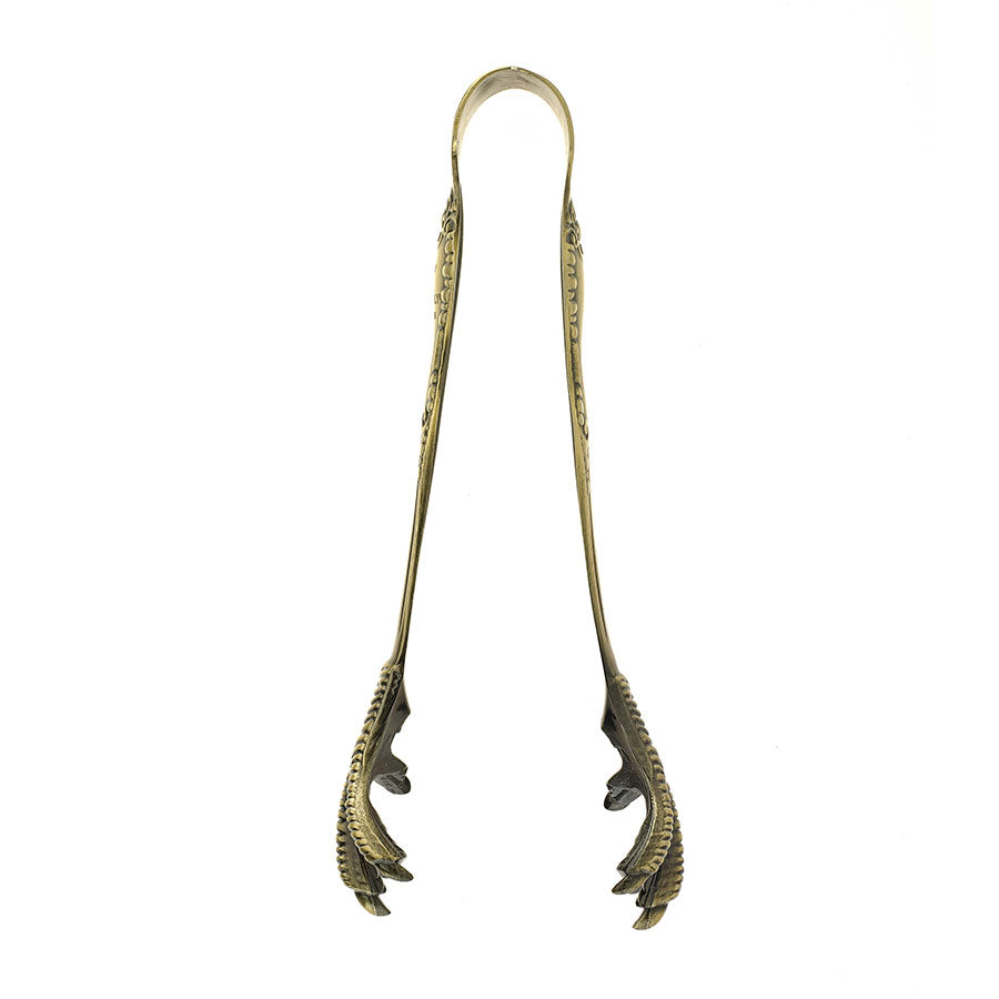 Barfly Antique Brass Talon Ice Tong 20cm