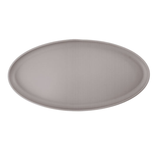 Creative Copenhagen Melamine Matte Sand Brown Oval Dish 550x275x35mm