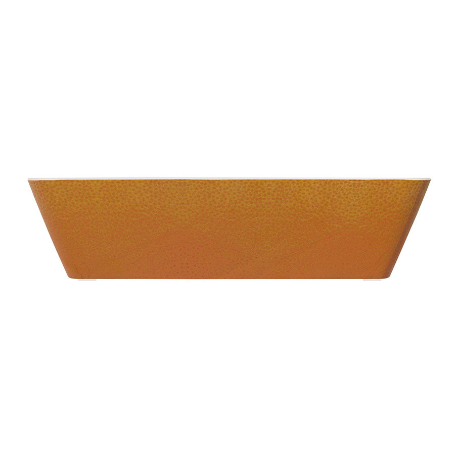 Creative Seville Melamine Orange Rectangular Deep Dish 1/3 Gastronorm 325x176x80mm 3.5 Litre