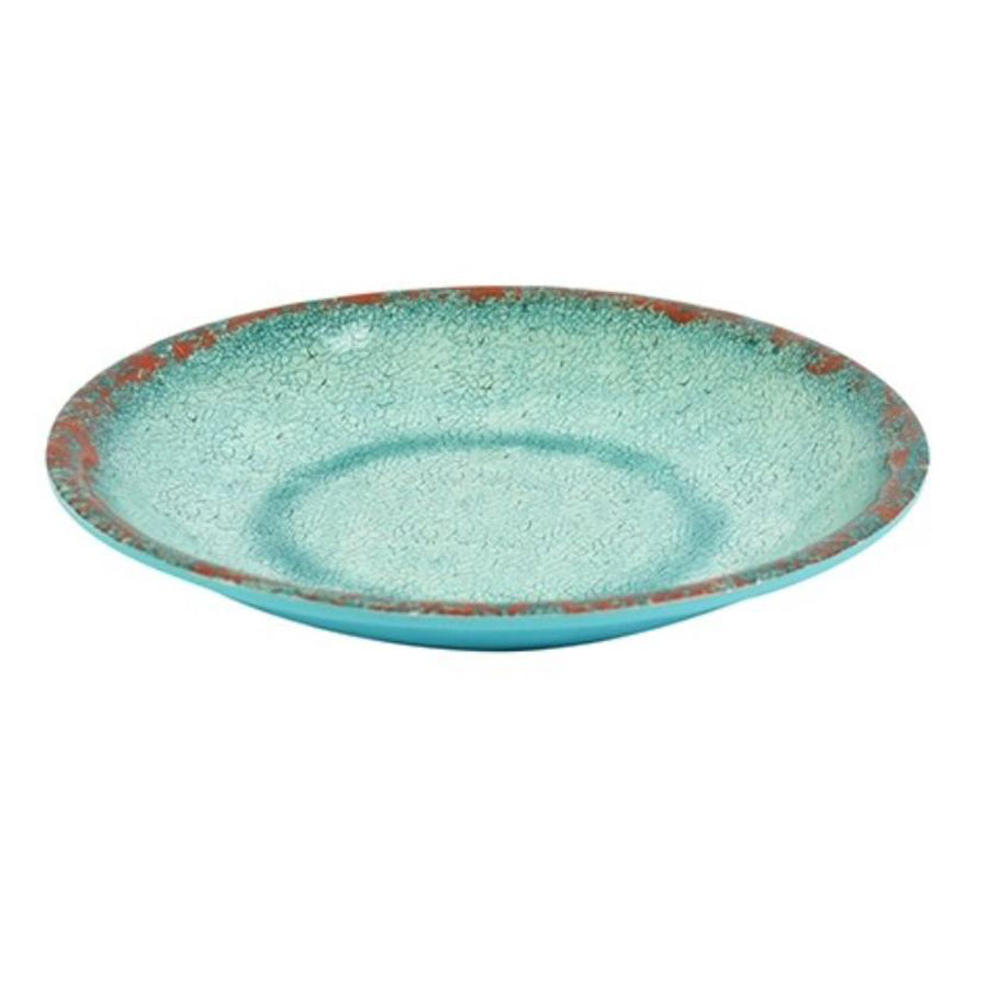 Dalebrook Casablanca Melamine Blue Round Low Bowl 210x29mm 500ml