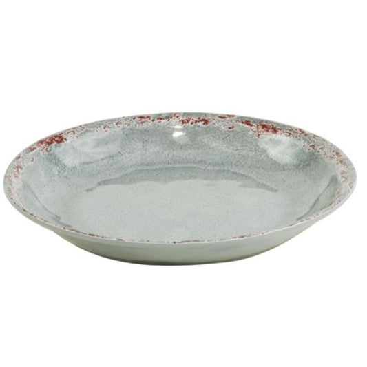 Dalebrook Casablanca Melamine Grey Round Low Bowl 210x29mm 500ml