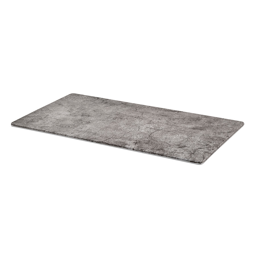 Mirage Strata Melamine Bauhaus Grey 1/3 Gastronorm Platter