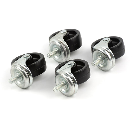 Beaumont Replacement Black Bottle Skip Castors Set of 4