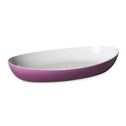 Harfield Display Acrylic Purple Oval Server Plate 28x17cm