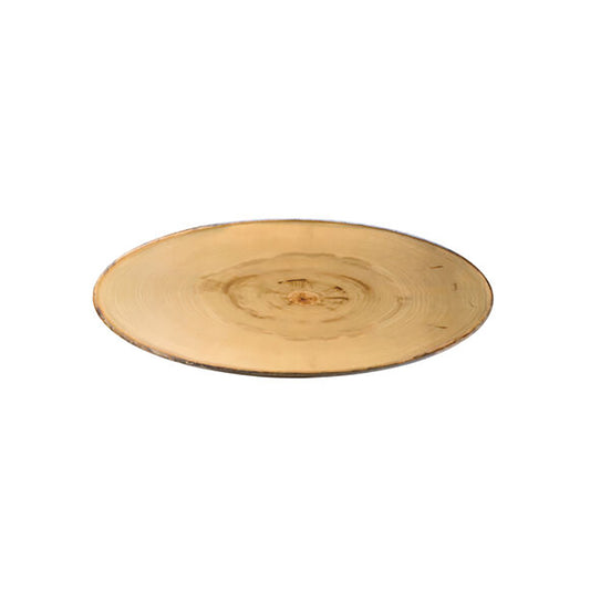 Utopia Elm Footed Melamine Oval Platter 65 x 25.5cm Pack of 2