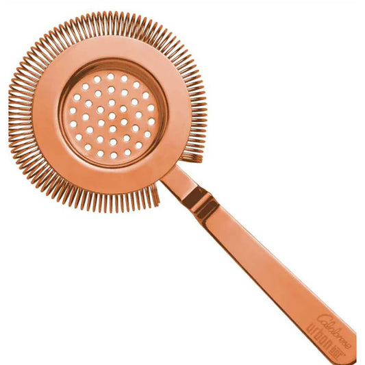 Calabrese Copper Hawthorne Cocktail Strainer Surface Fitting 20.5cm