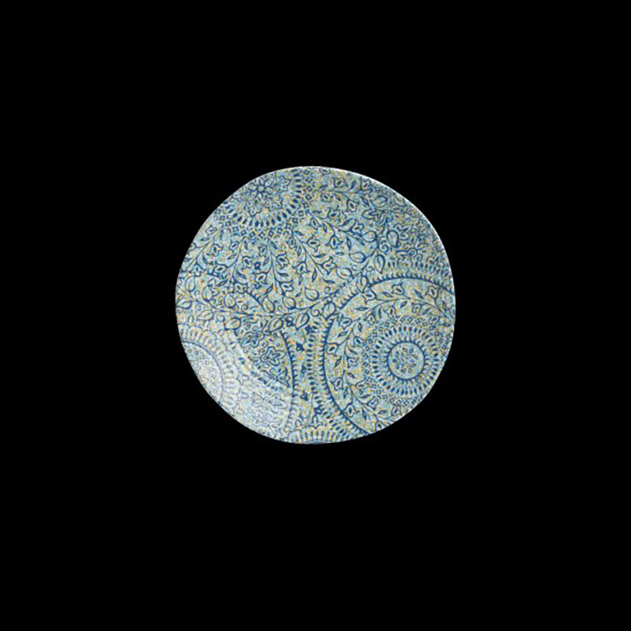 Creations Solano Azure Melamine Round Plate 16.5cm Pack of 24