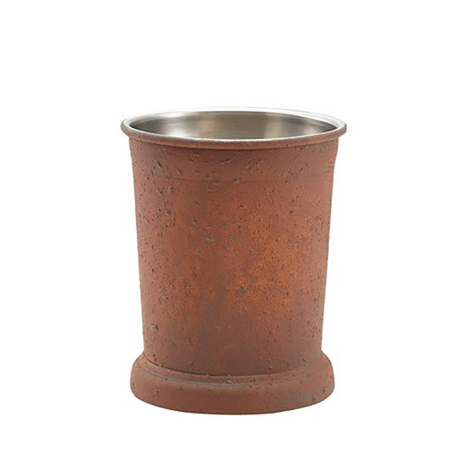 GenWare Rust Effect Stainless Steel Julep Cup 13.5oz 38.5cl