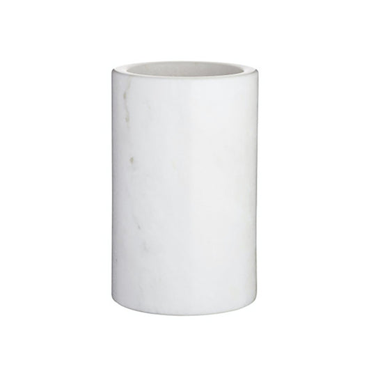 Artesà White Marble Round Wine Cooler 12x18.9cm