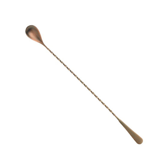 Barfly Japanese Style Antique Copper Bar Spoon 33.5cm