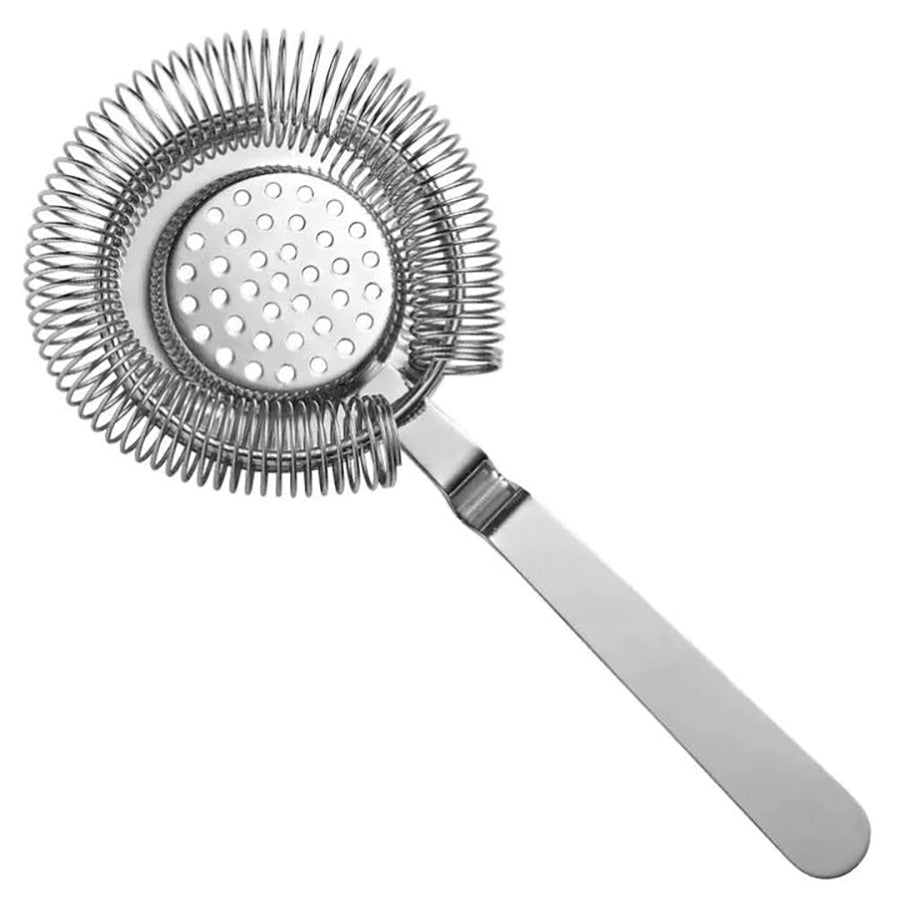 Urban Bar Calabrese Stainless Steel Hawthorne Cocktail Strainer 20.5cm