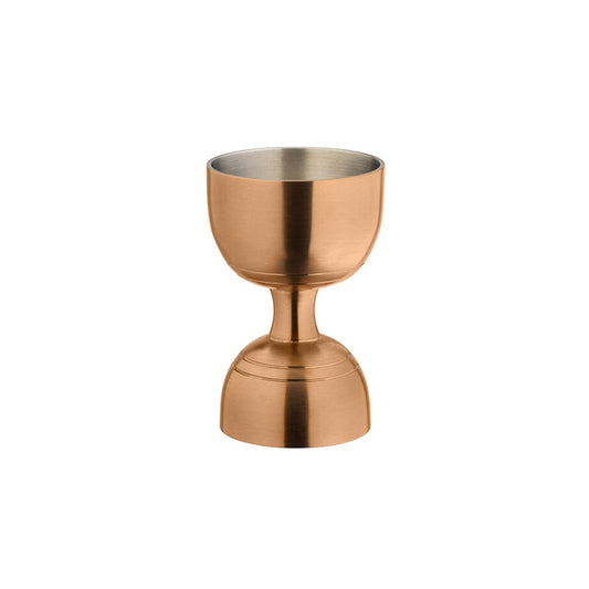 Utopia Rose Gold Jigger Stainless Steel Measure 25ml/50ml Pack of 6