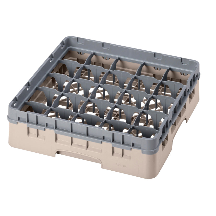 Camrack Glass Rack 25 Compartments Beige