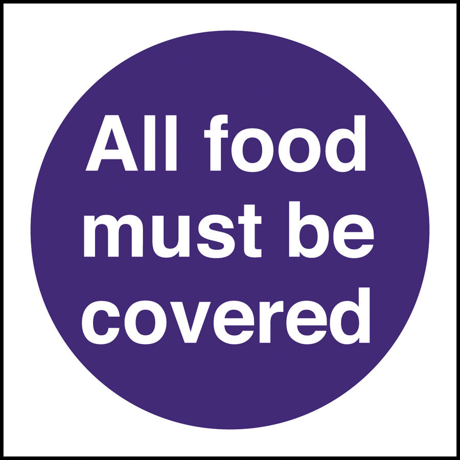 Mileta Kitchen Food Safety Sign Self Adhesive Vinyl 300 x 200mm - Remove Jewellery