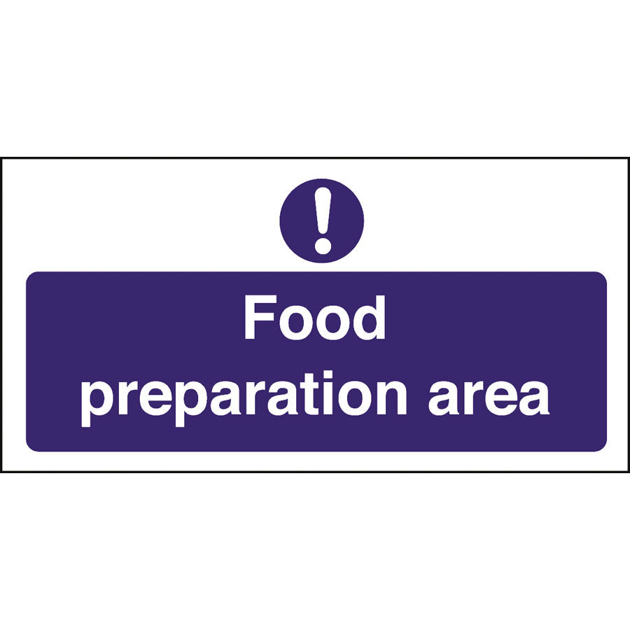 Mileta Kitchen Food Safety Sign Self Adhesive Vinyl 100 x 100mm - Door Must Be Kept Closed