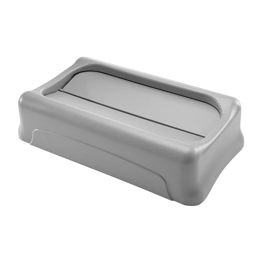 Rubbermaid Dolly For Slim Jim Containers Powder Coated Grey Steel With Non-Marking Casters