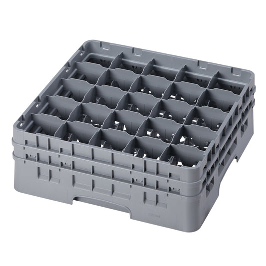 Cambro Camrack Glass Rack 25 Compartments Grey