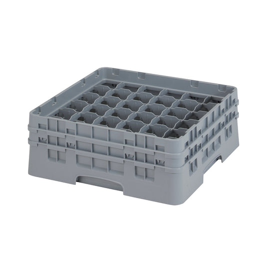 Cambro Camrack Glass Rack 36 Compartments Grey