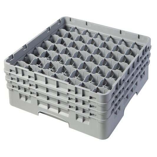 Cambro Camrack Glass Rack 49 Compartments Grey