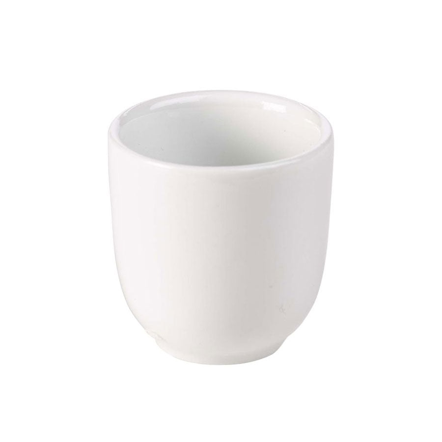 Genware Porcelain White Egg Cup 5cl 1.8oz Pack of 6