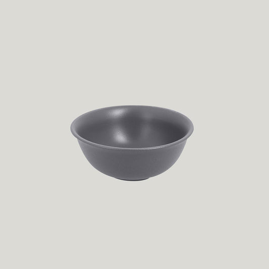 Rak Neofusion Vitrified Porcelain Grey Round Rice Bowl 16x6.5cm 58cl Pack of 12