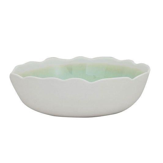 Jars Plumenacre White/Gold Pasta Bowl 21cm