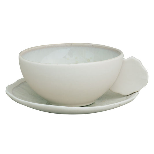 Jars Plumenacre White/Gold Cup&Saucer 20Cl Pack of 6