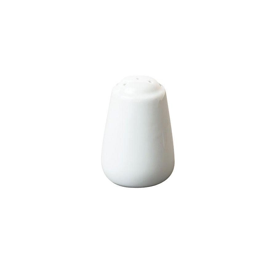 Great White Porcelain Pepper Pot 8cm Pack of 12