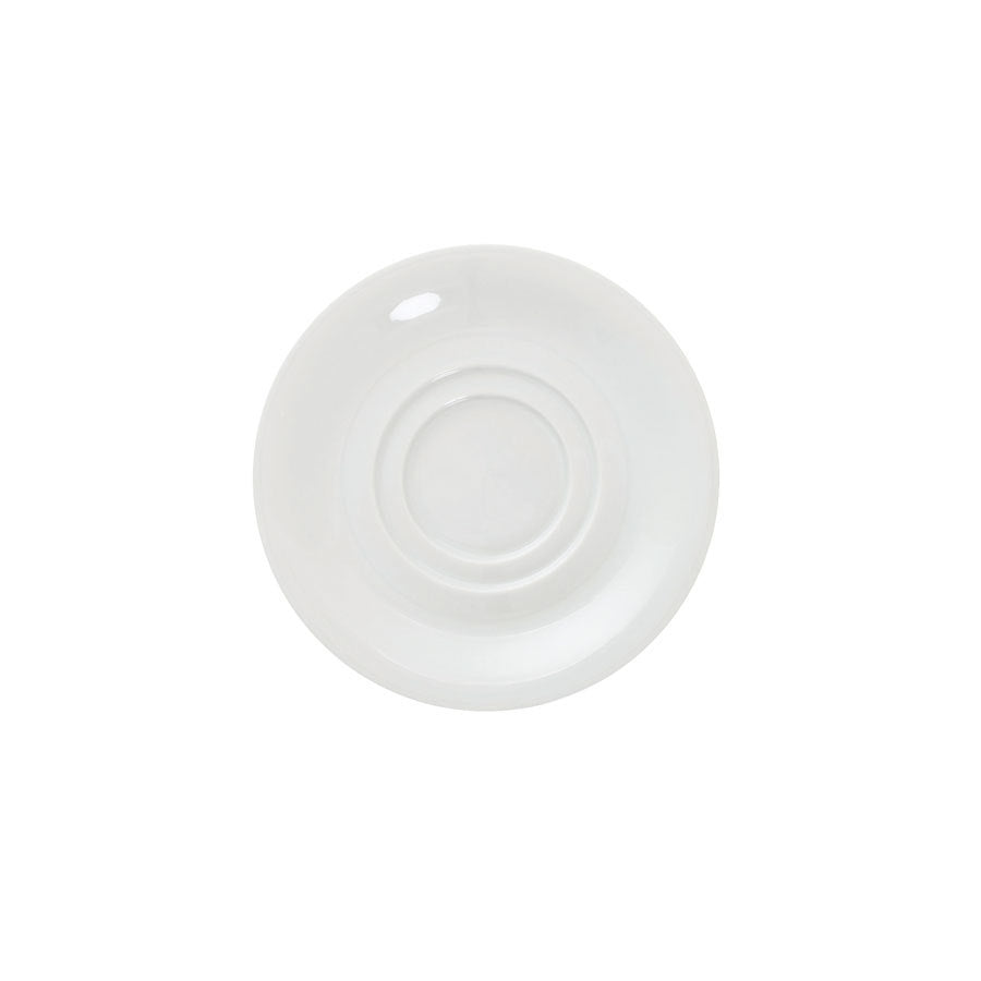 Great White Porcelain Round Tea Saucer 15cm Pack of 12