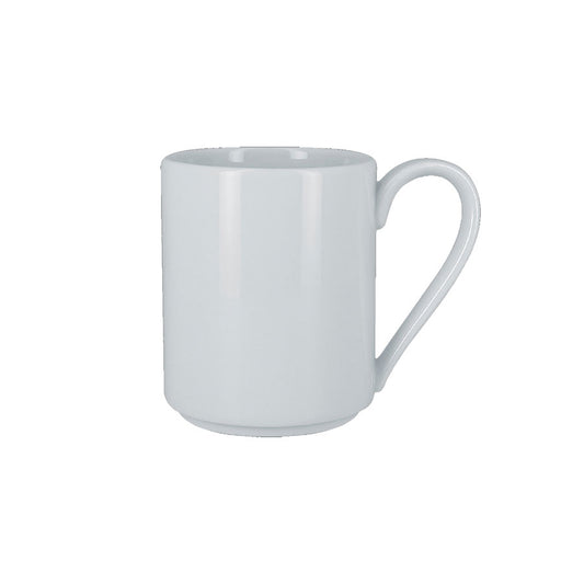 Rak Access Vitrified Porcelain White Stacking Mug 36cl Pack of 12