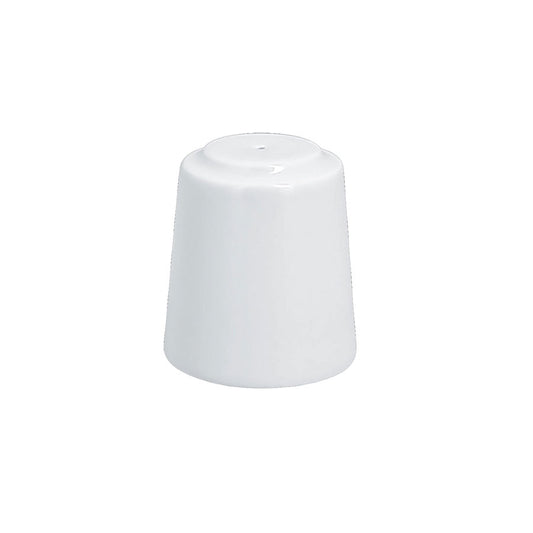 Rak Access Vitrified Porcelain White Pepper Shaker 5cm Pack of 6